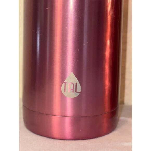 Set Of 3 Water Bottles: Pink Insulated With Flip Lid Copper Hammered White Built - Picture 6 of 12